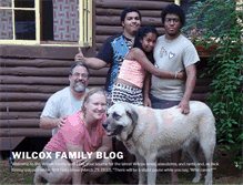 Tablet Screenshot of blog.wilcoxfamily.net